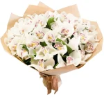 Орхидеи белые